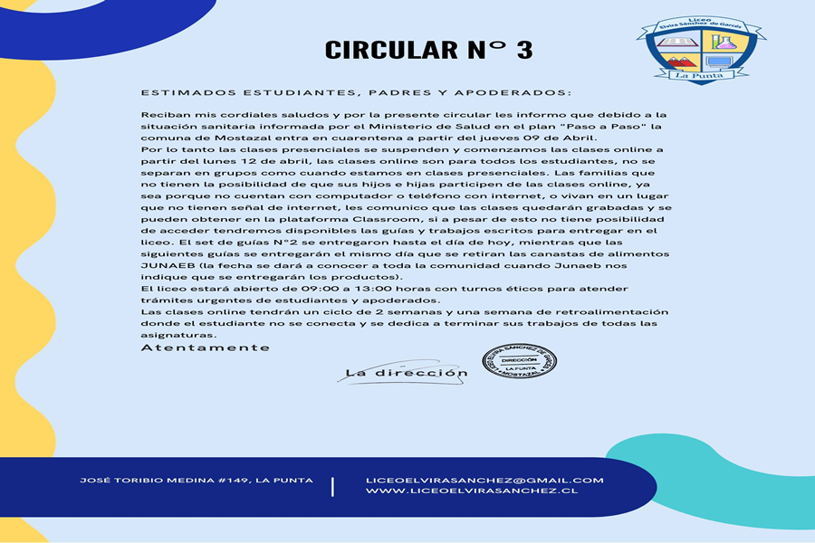 Circular N°3