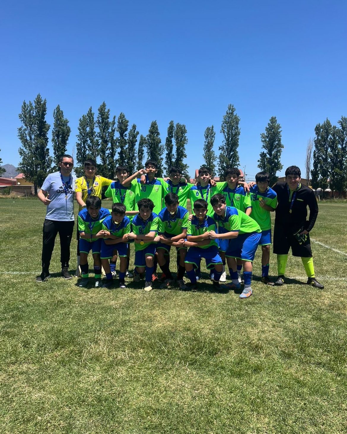 Selección de fútbol sub 14 se coronó Campeón Provincial